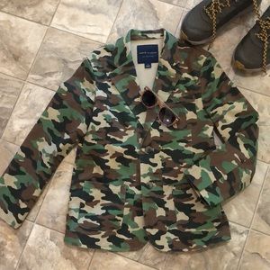 Janie and Jack camouflage blazer